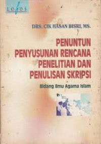 Image of Penuntun Penyusunan Rencana Penelitian Dan Penulisan Skripsi
